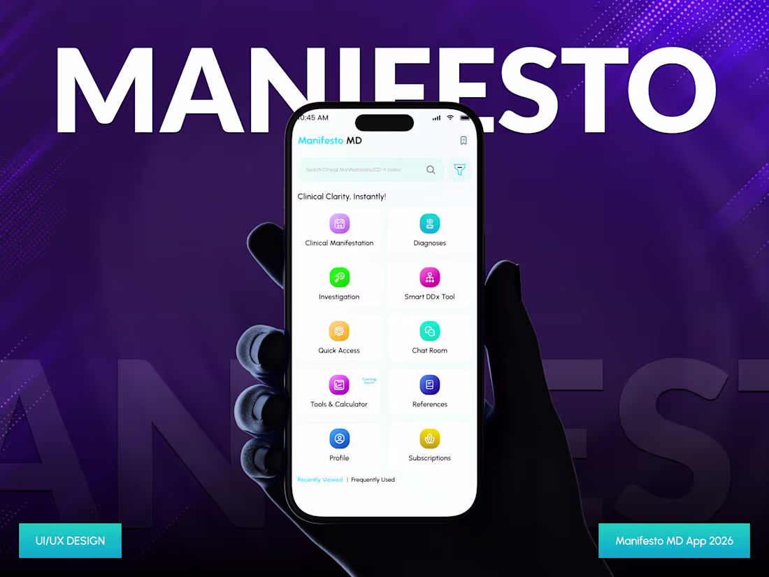 Cover image for Manifesto MD is a healthcare