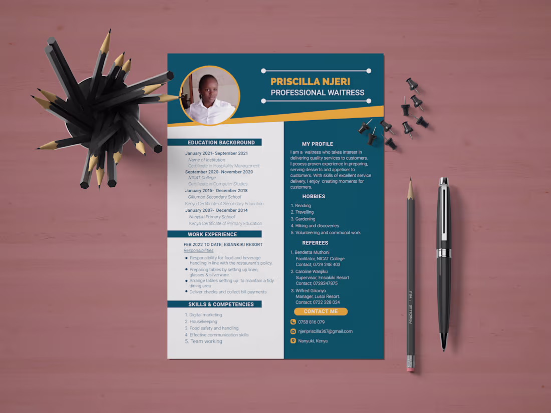 Cover image for Professional Resume design
