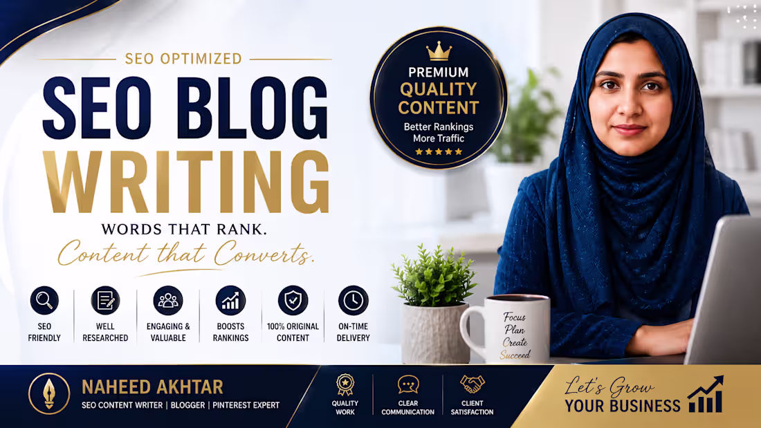 Cover image for SEO Blog Writing
