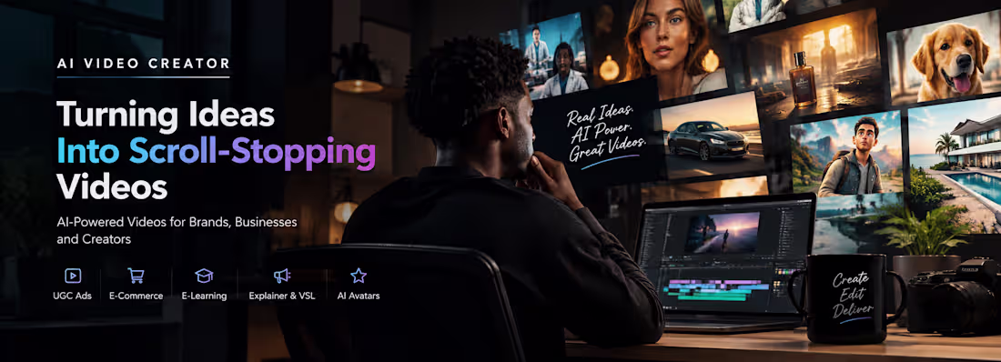 Cover image for Professional AI Avatar Training & Explainer Videos