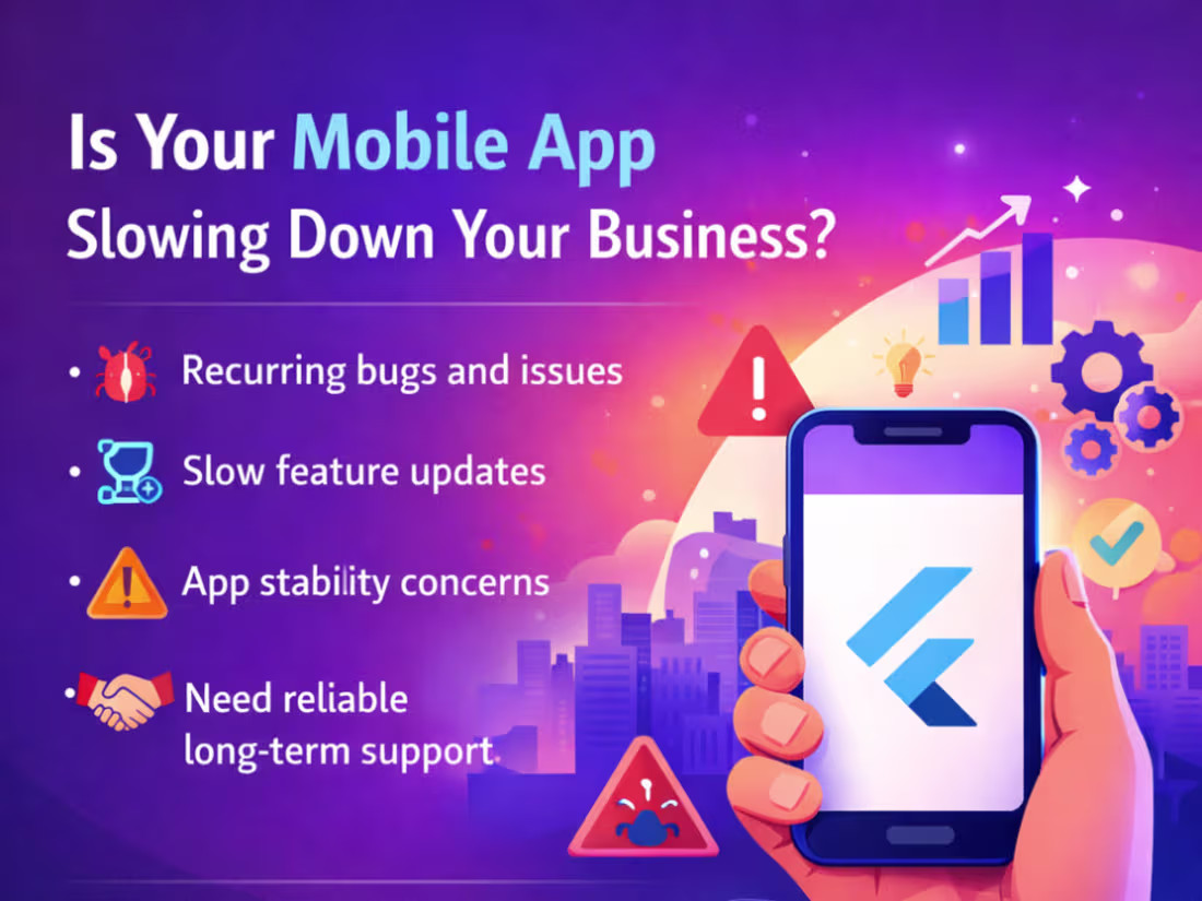 Cover image for Flutter App Development for iOS & Android | MVPs, Business Apps