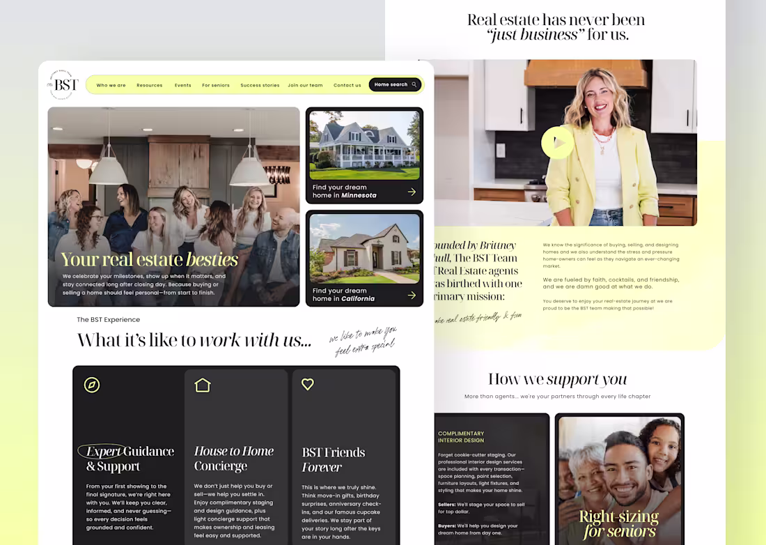 Cover image for WordPress Website Development for Brittney Shull Team