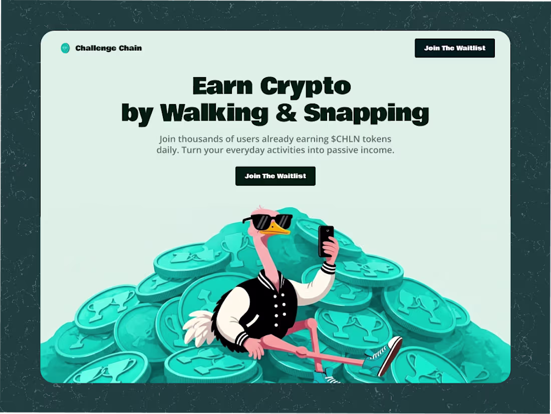 Cover image for "Hey! Are you the girl who designed a Web 3 Landing Page for...