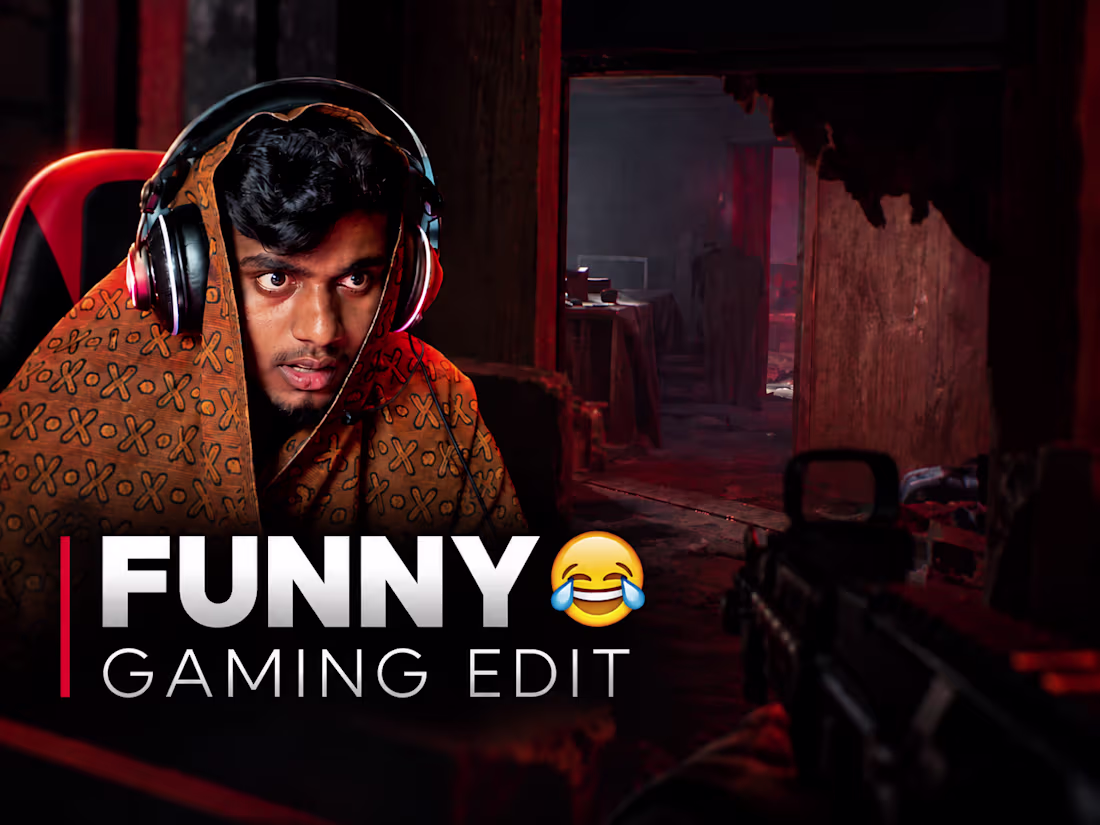 Cover image for Funny Gaming Edit — Comedy Timing & Sound Design 😂🔥