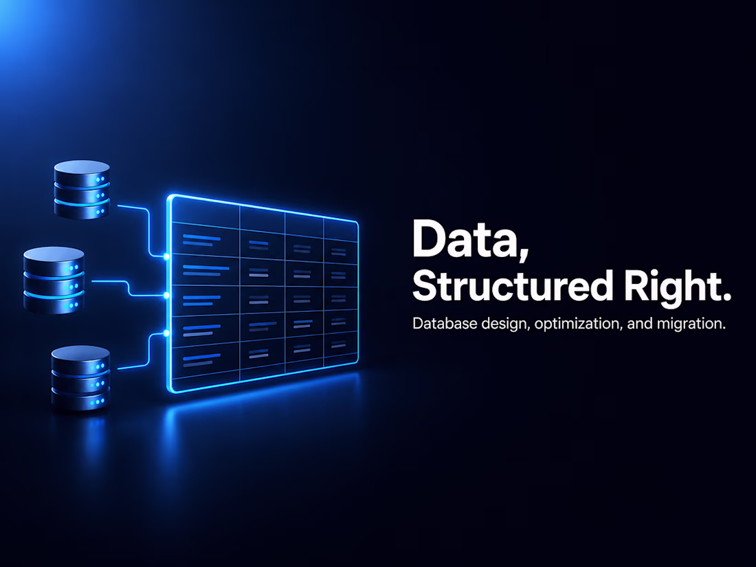 Cover image for Database Design, Optimization & Migration