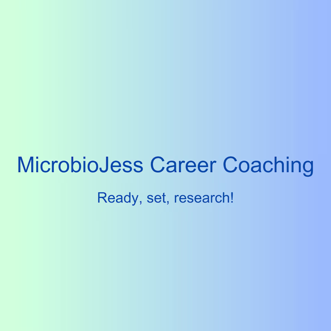 Cover image for Ready, set, research! Four-session Career Coaching Package