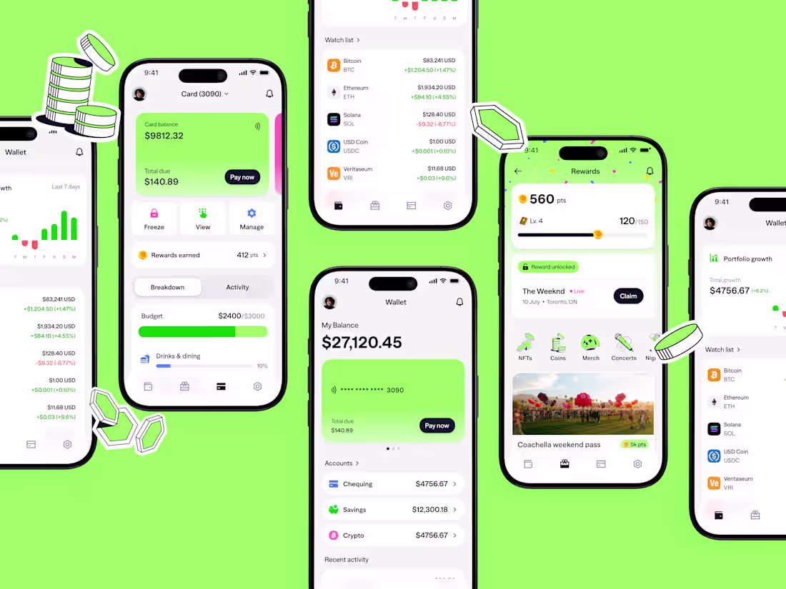 Cover image for Fintech AI | B2C UI/UX | Web3 | Case study