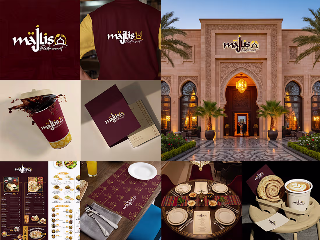 Cover image for ✔️ Majlis Muslim Restaurant Branding