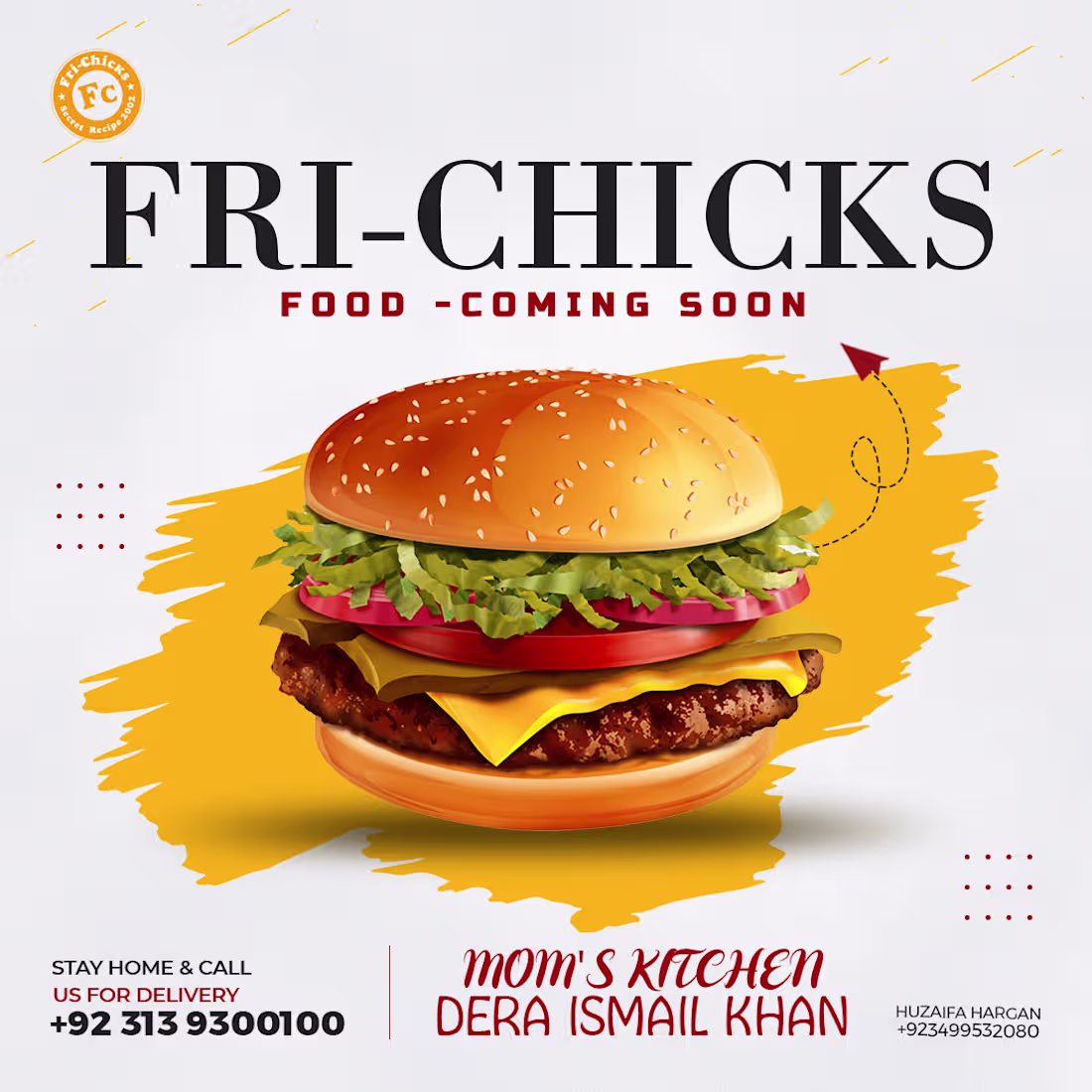 Cover image for Social Media Post Design for Restaurant opening 