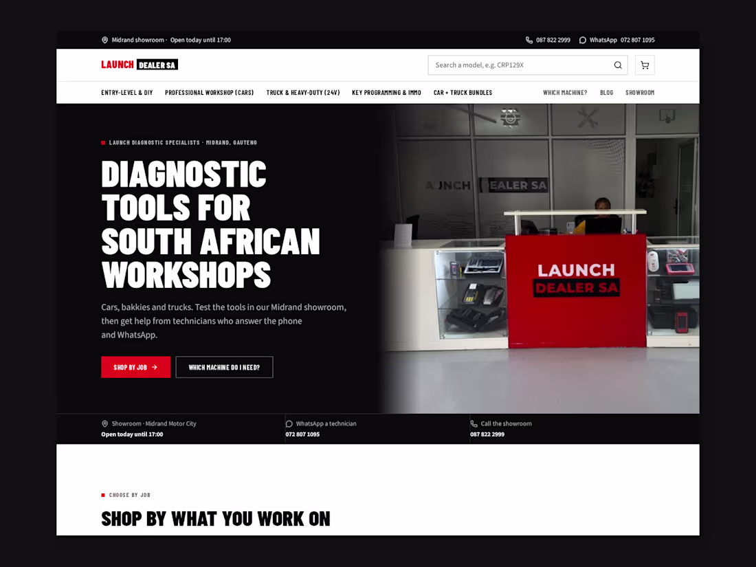Cover image for Launch Dealer: live store