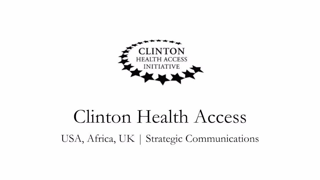 Cover image for Strategic Comms for CHAI