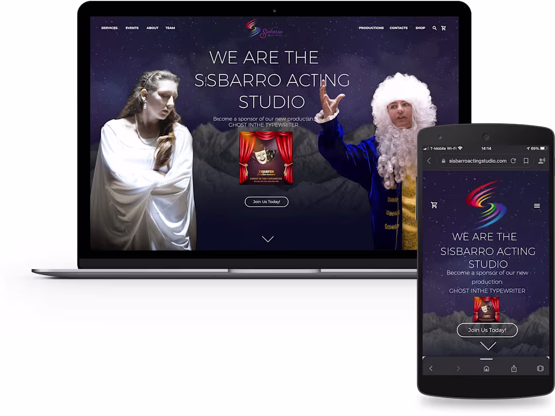 Cover image for Sisbarro Acting Studio