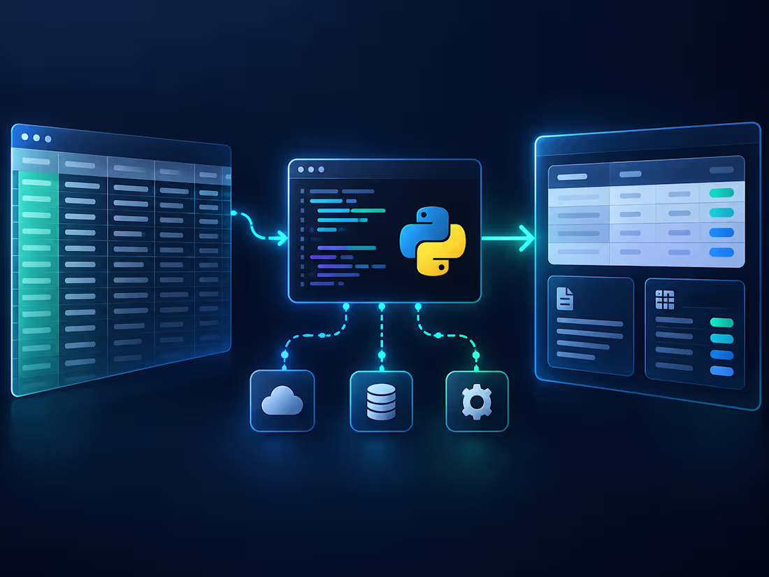 Cover image for Excel/CSV Report Automation Tool