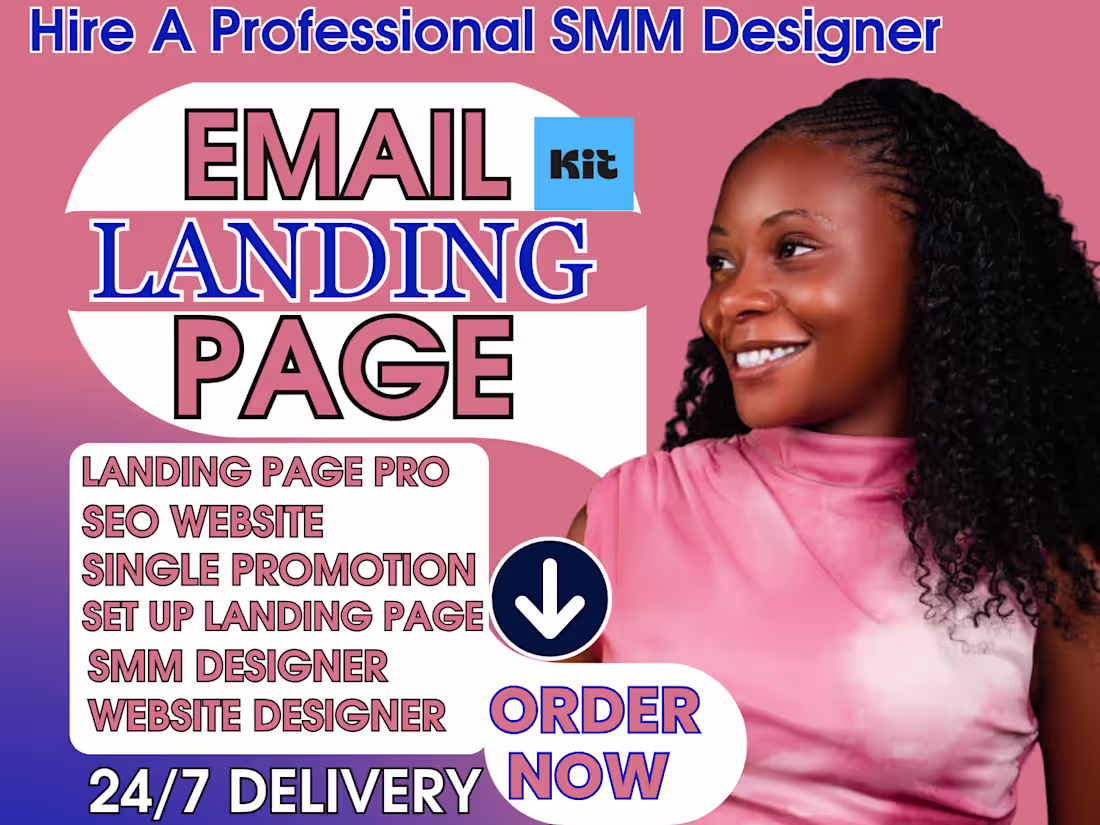 Cover image for Kit Product Marketing Email Landing Page Design