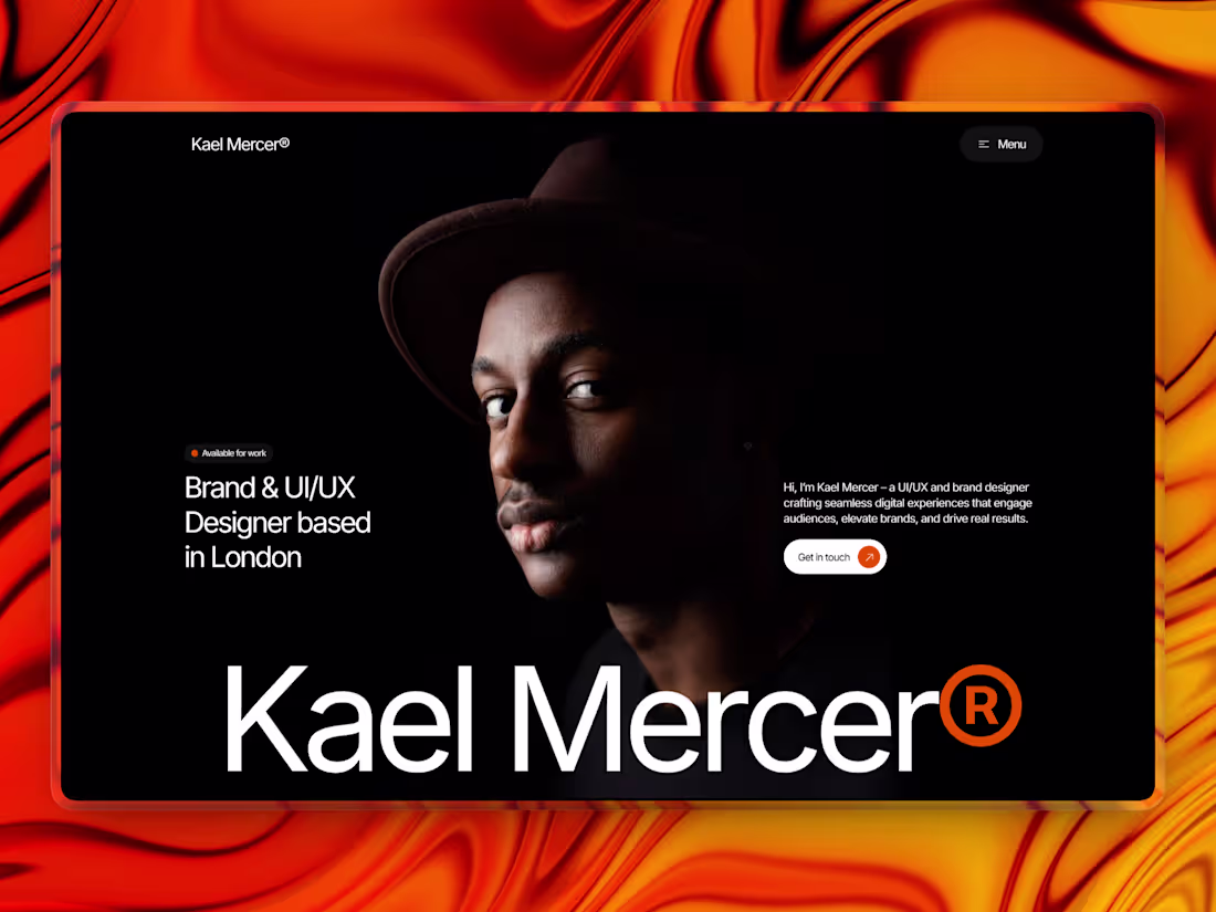 Cover image for Kael — Digital CV Template
