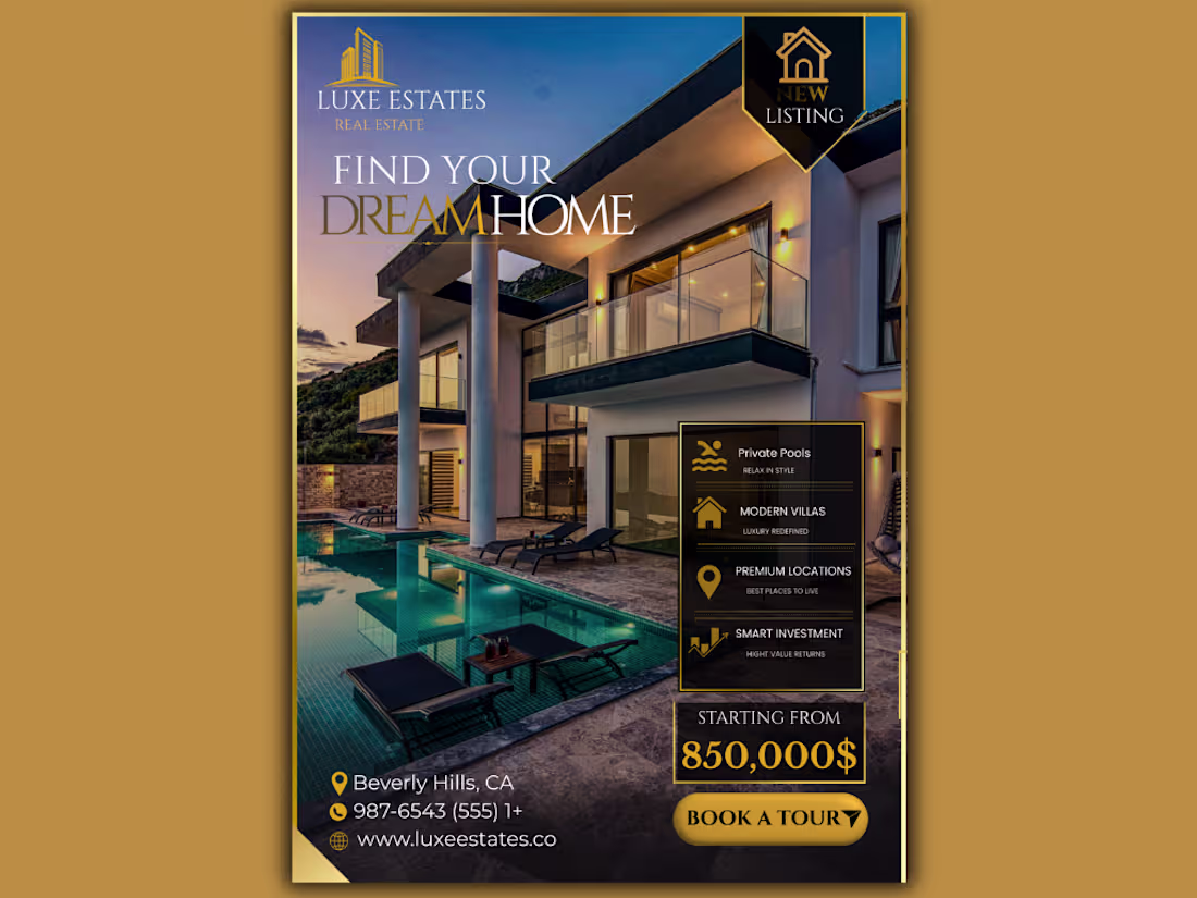 Cover image for ي:
A luxury real estate social