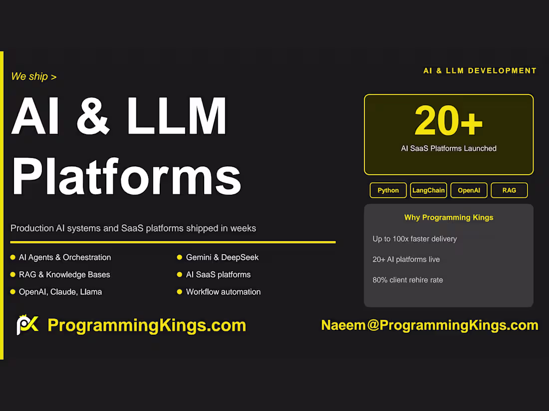 Cover image for AI and LLM Platforms