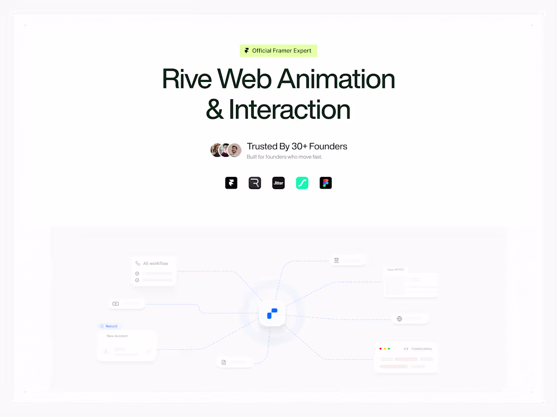Cover image for Rive Web Animation & Interaction