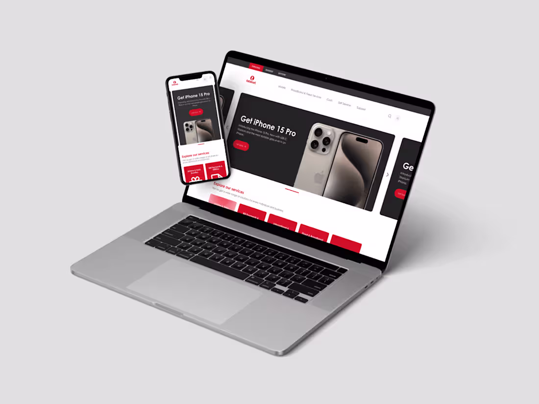 Cover image for Telecel Ghana Website Design