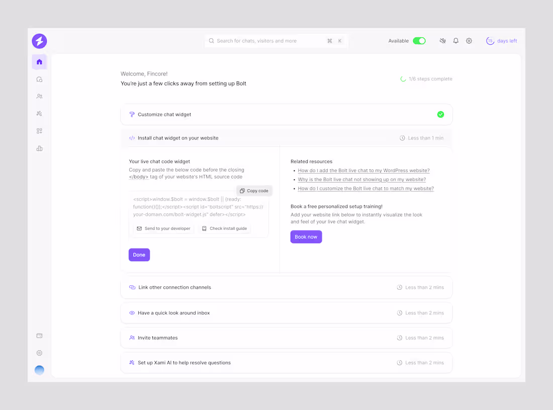 Cover image for Install chat widget UI