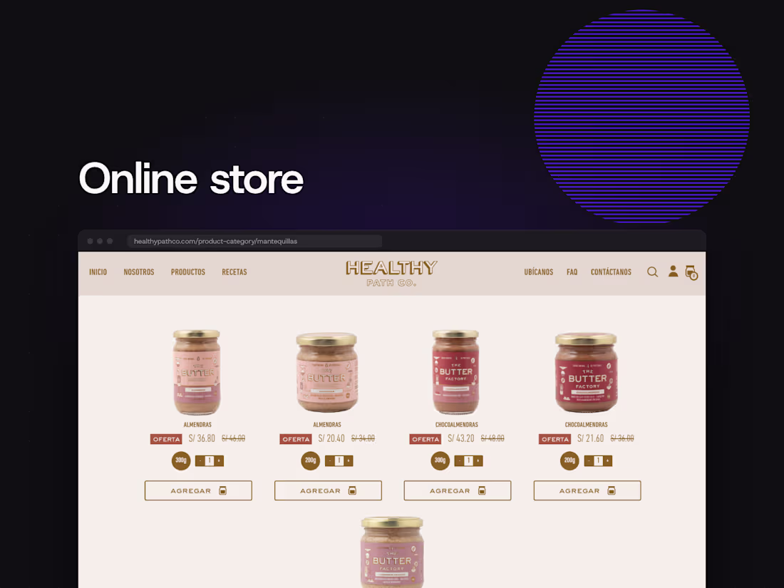 Cover image for Online store