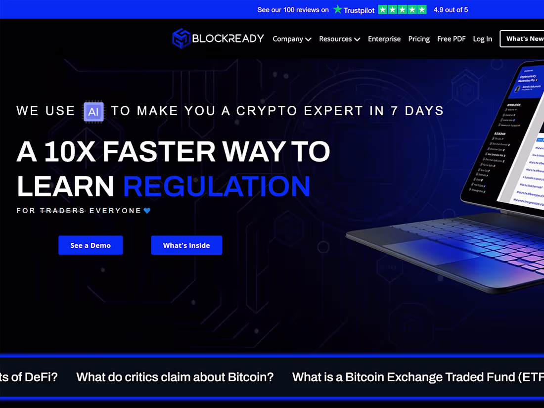 Cover image for AI-Assisted Crypto Learning | Blockready