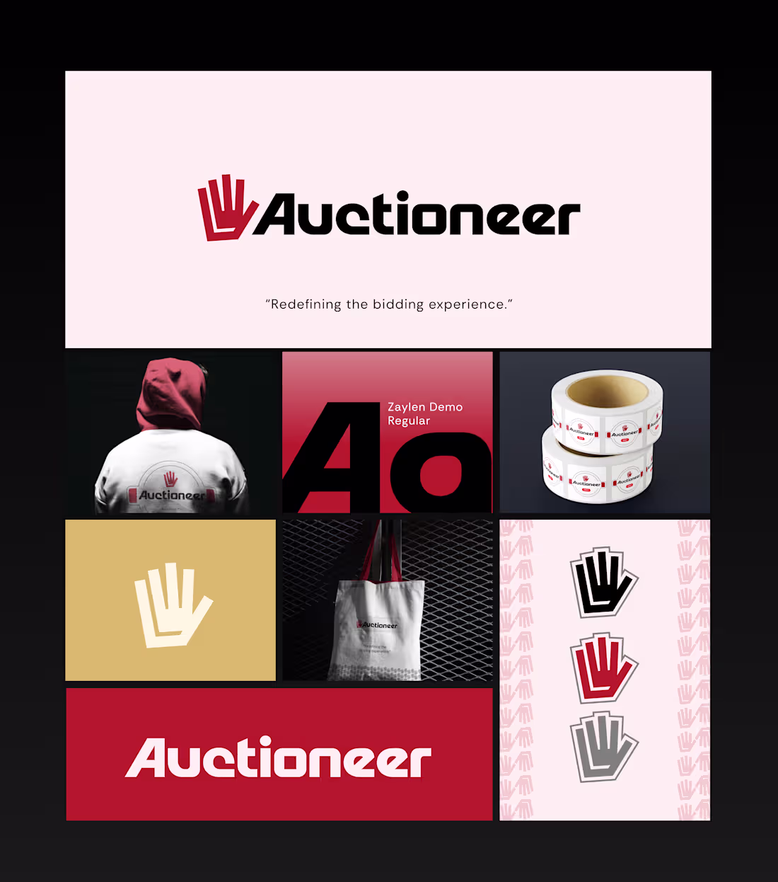 Cover image for auctioneer branding