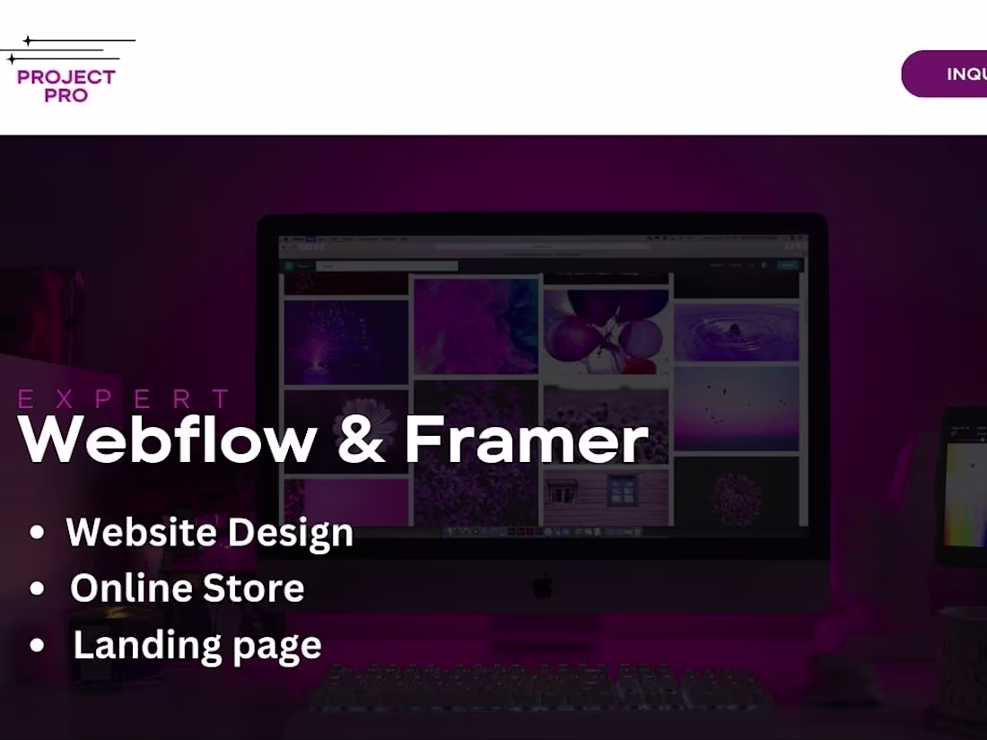 Cover image for Responsive Webflow Landing Page design or redesign+SEO optimize