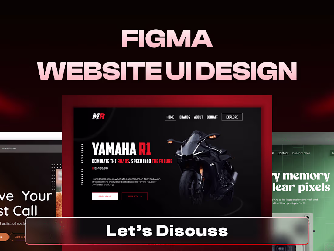 Cover image for I'll design problem-solving SAAS landing page in Figma, UI UX