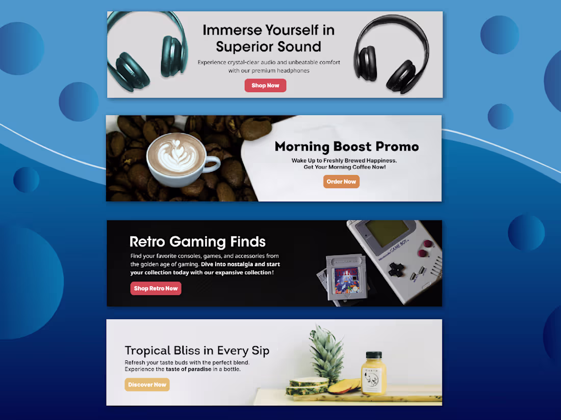 Cover image for Web Banners
