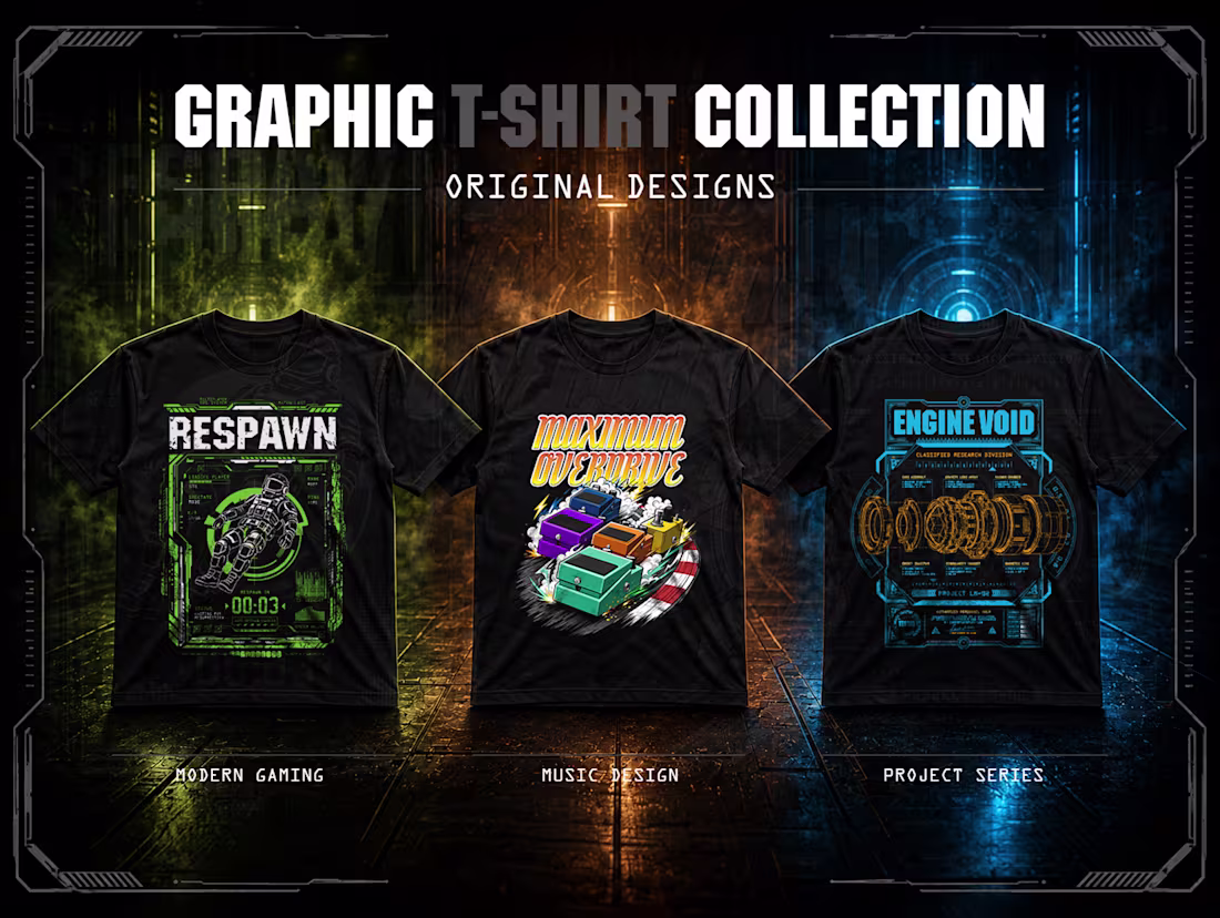 Cover image for Graphic T-shirt Collection