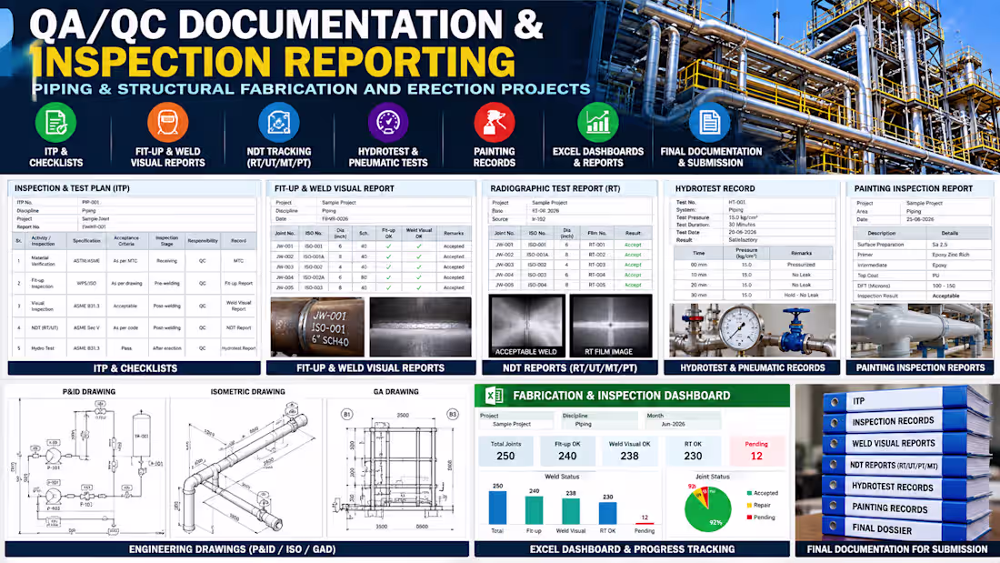 Cover image for QA/QC Documentation & Inspection Reporting