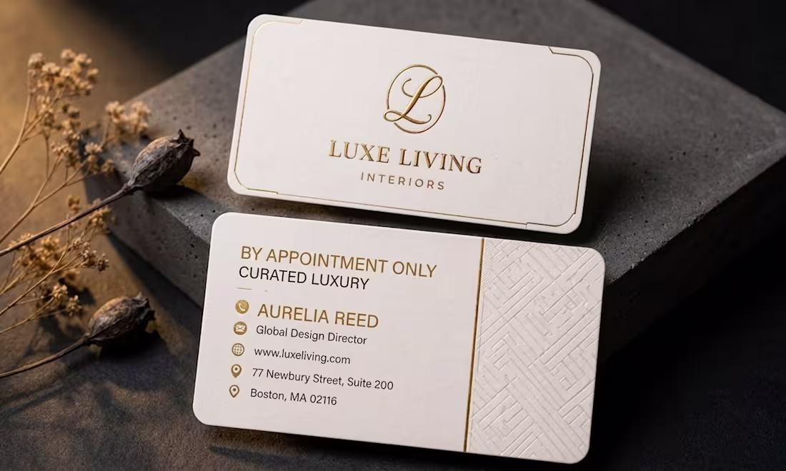Cover image for Premium, tactile business card.