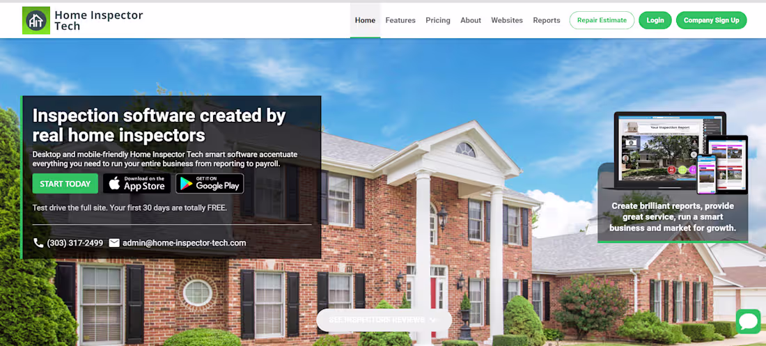 Cover image for Home Inspector Tech is a