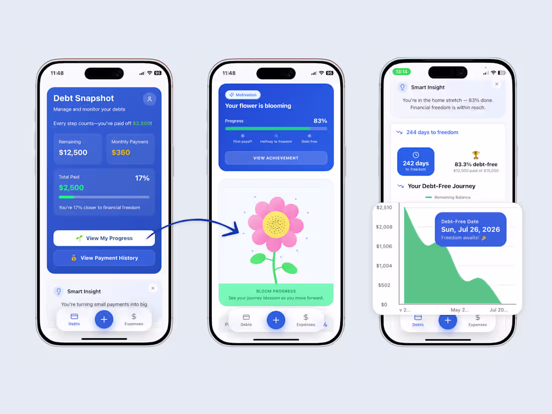 Cover image for Debt Payoff Coach — Financial Freedom App