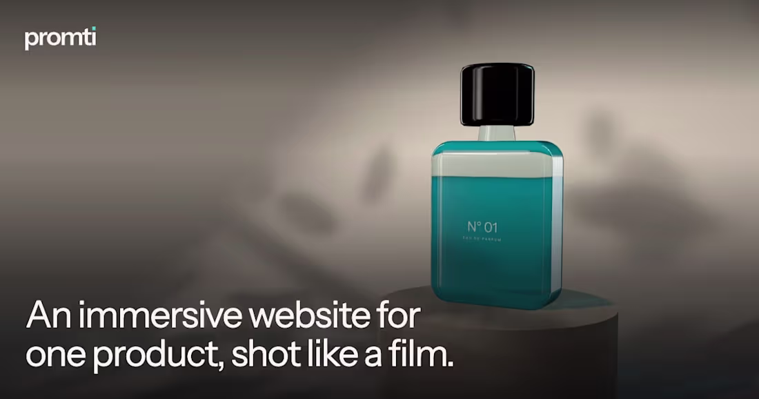 Cover image for 3D one-page website with Three.js