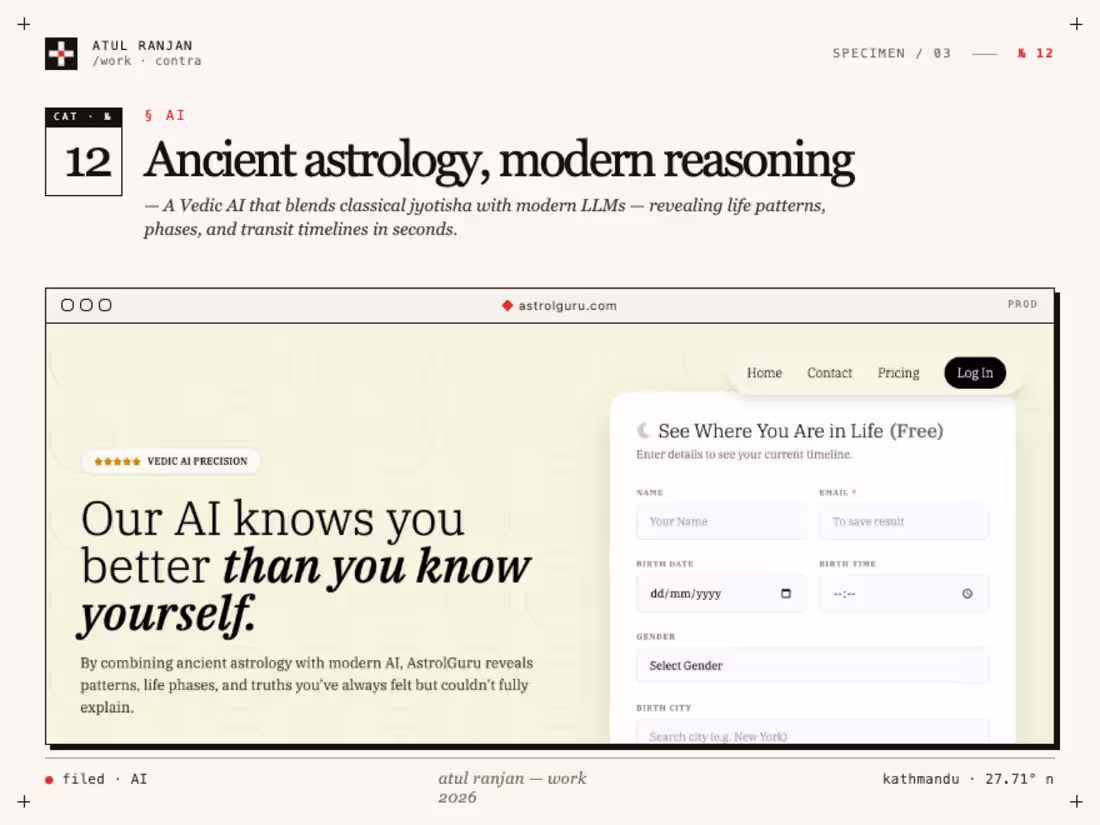 Cover image for AstrolGuru AI Development