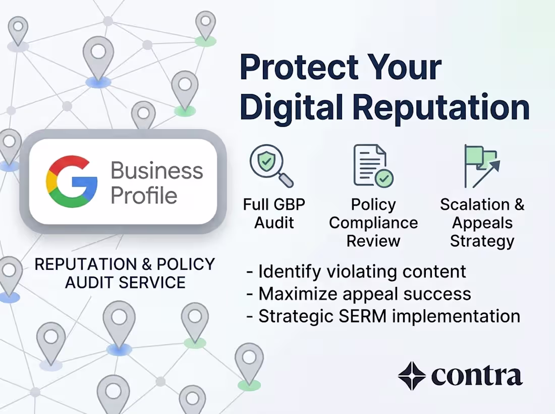 Cover image for Google Business Profile Review & Policy Audit