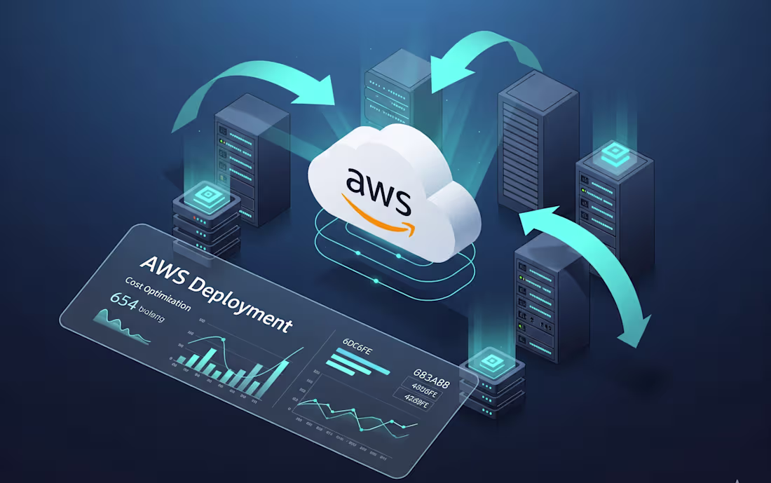 Cover image for AWS Deployment & Scalable Infrastructure for SaaS