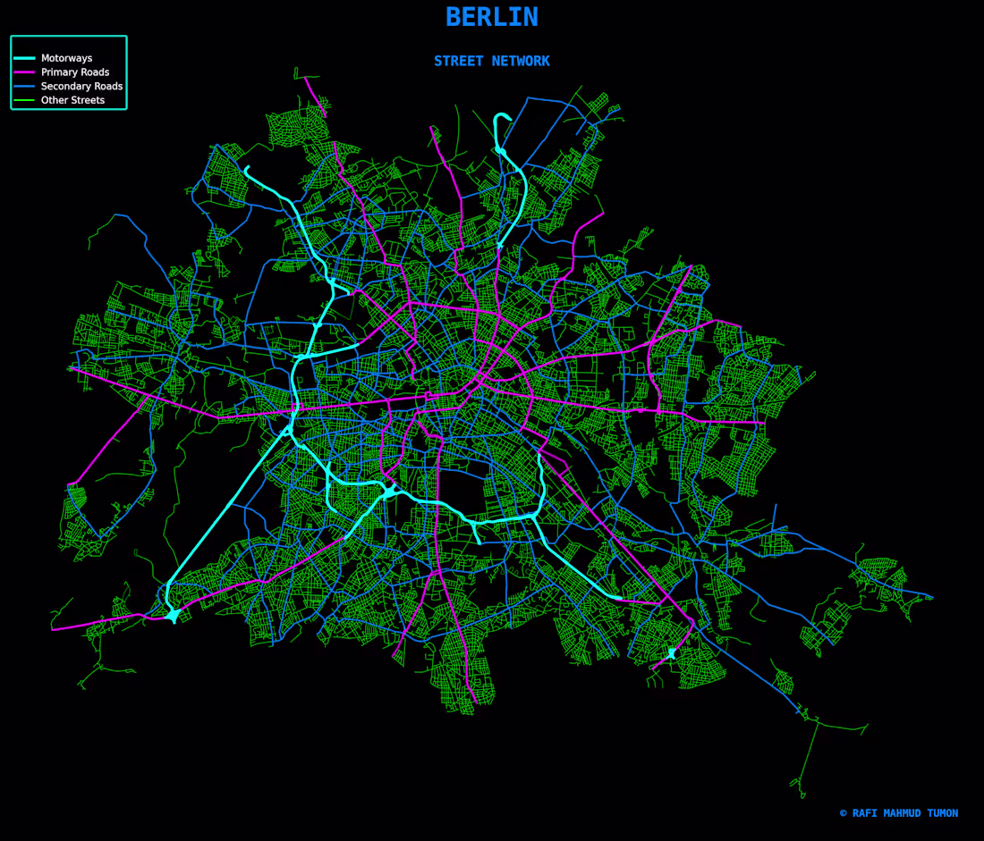 Cover image for Berlin Road Network