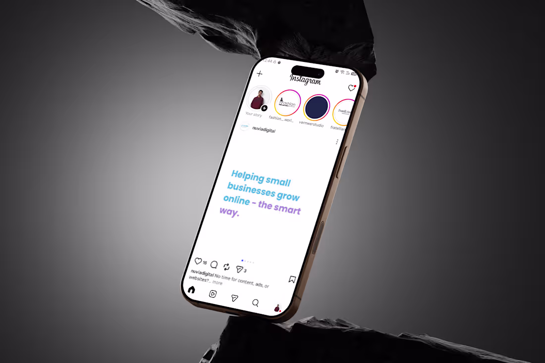 Cover image for Nuvia Digital – Creative Instagram