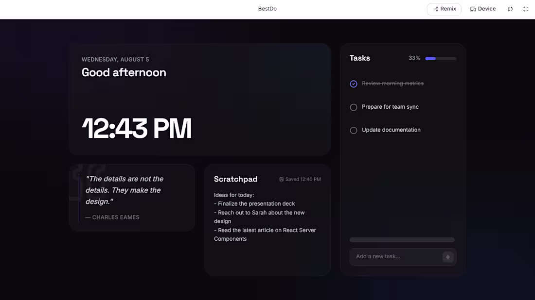 Cover image for Doit! minimal simple task manager