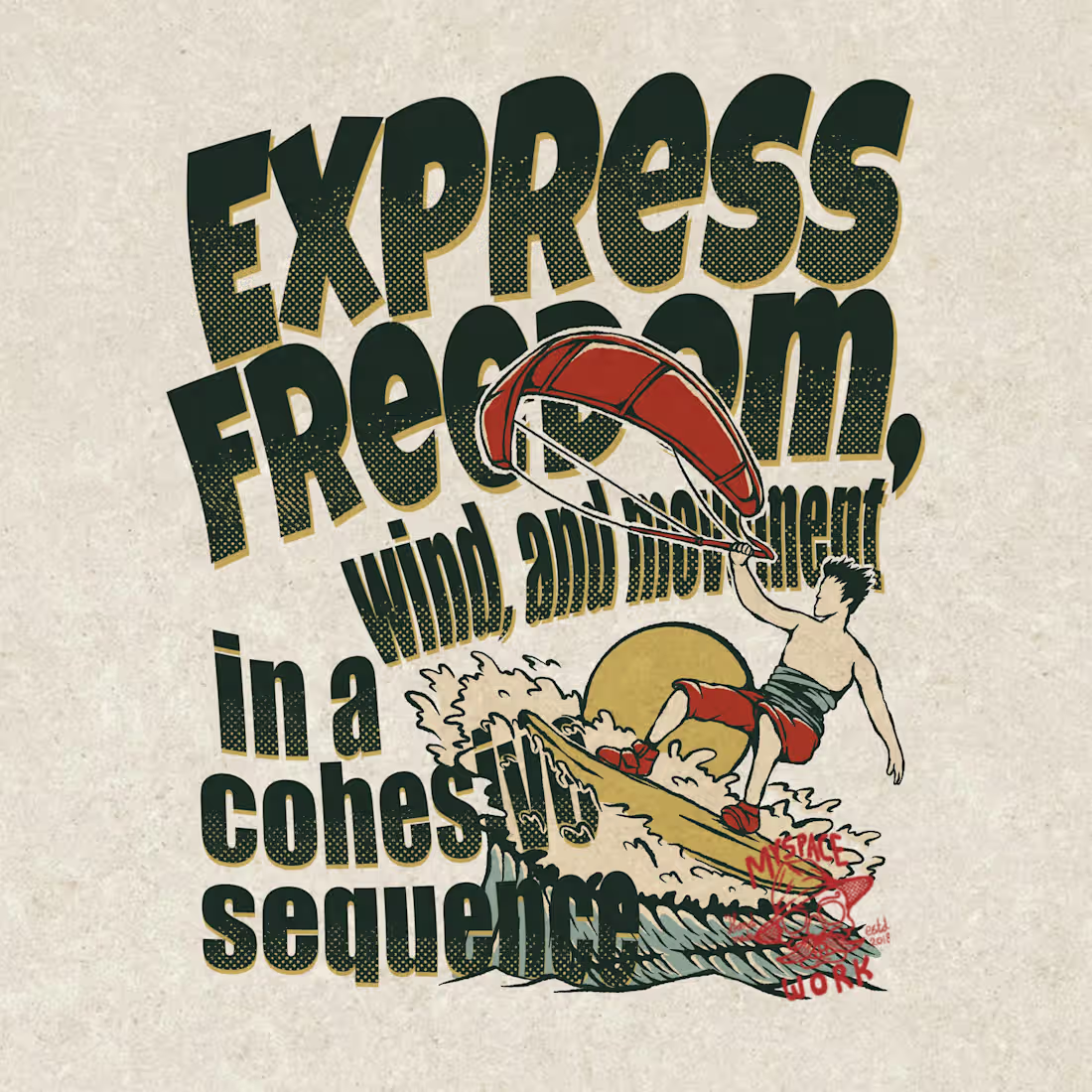 Cover image for Freedom is a movement, and 'EXPRESS FREEDOM' captures that a...