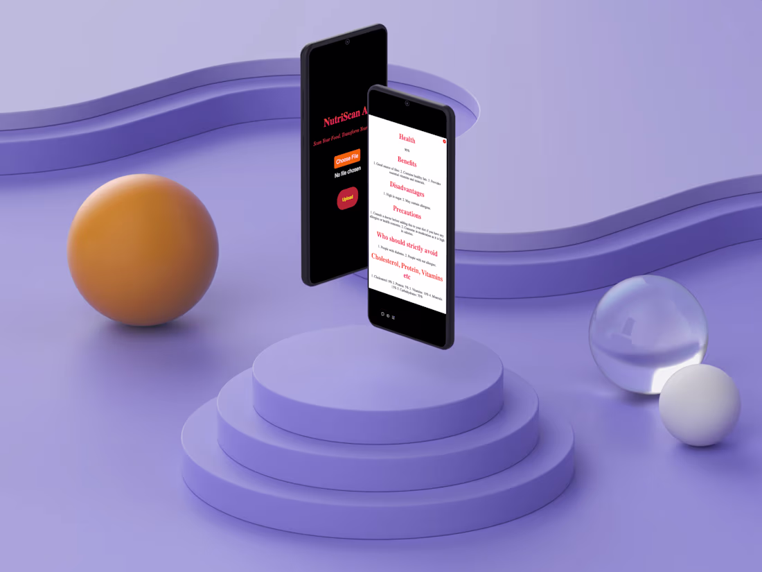 Cover image for NutriScan AI