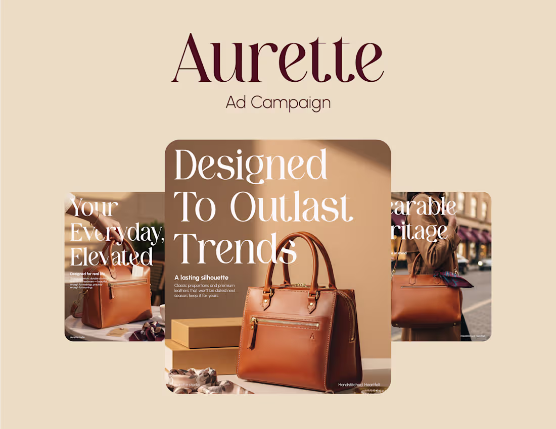 Cover image for Aurette | Ad Campaign