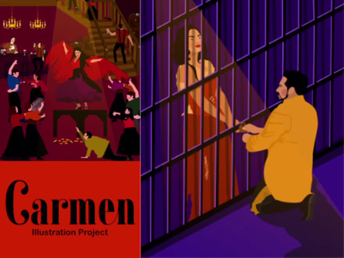 Cover image for Carmen Illustration Project (Client)