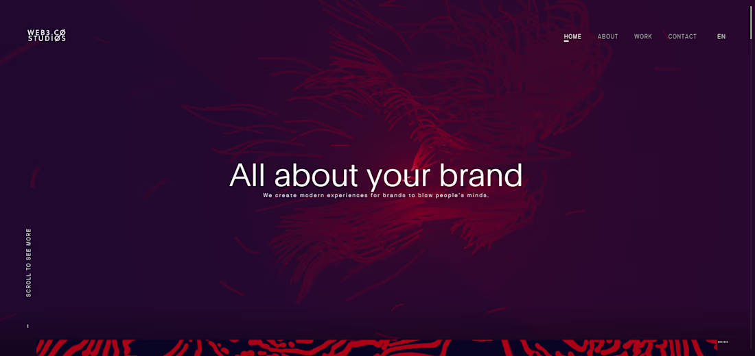Cover image for Its a 100% (from header to footer) Animated Landing Page