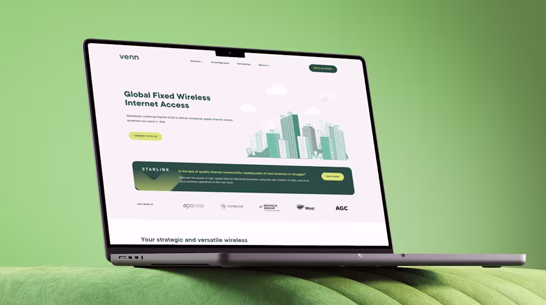 Cover image for Venn Telecom