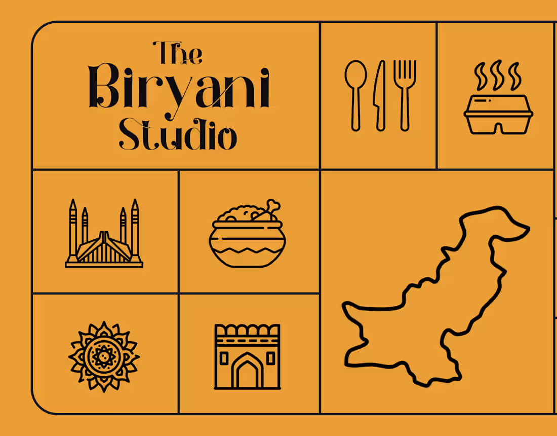 Cover image for The Biryani studio - A pakistani Biryani Brand