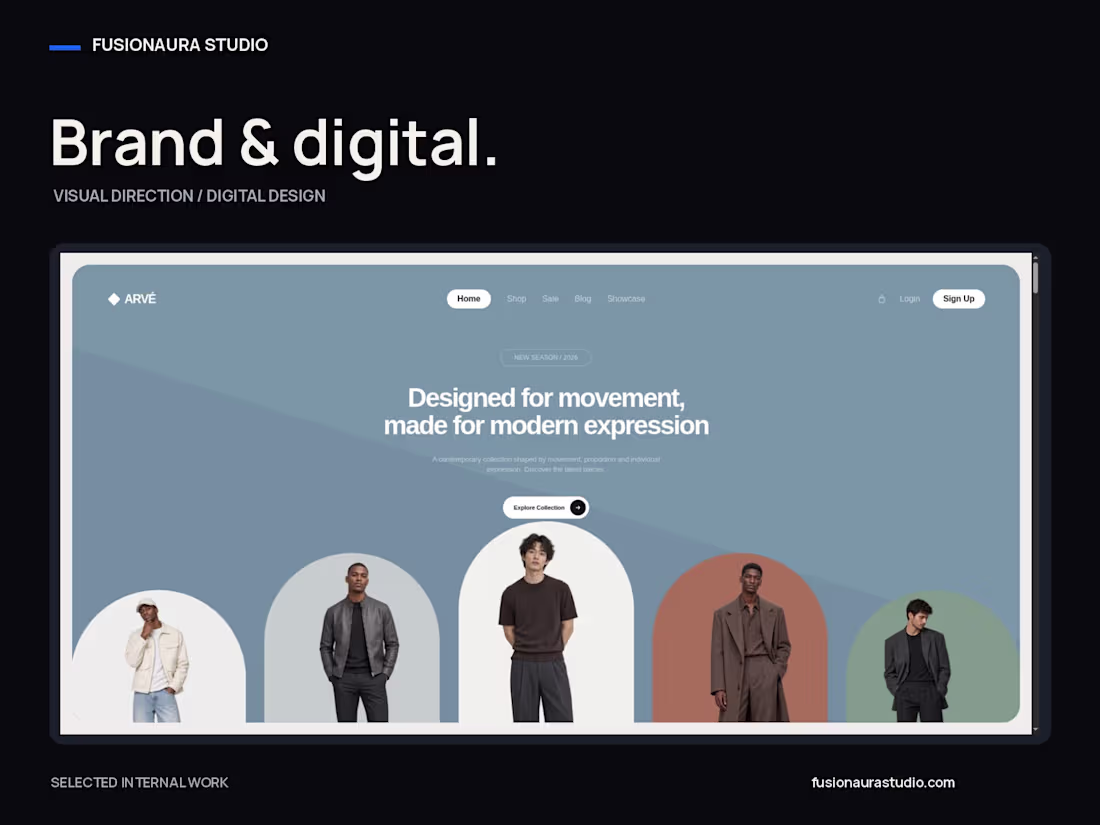 Cover image for Brand & Digital Experience Design